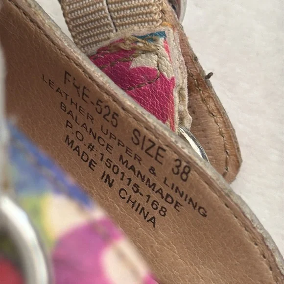 Alegria | Freesia Happy Days Woven Leather Slingback Clogs FRE-525 Floral (38) - Picture 10 of 16